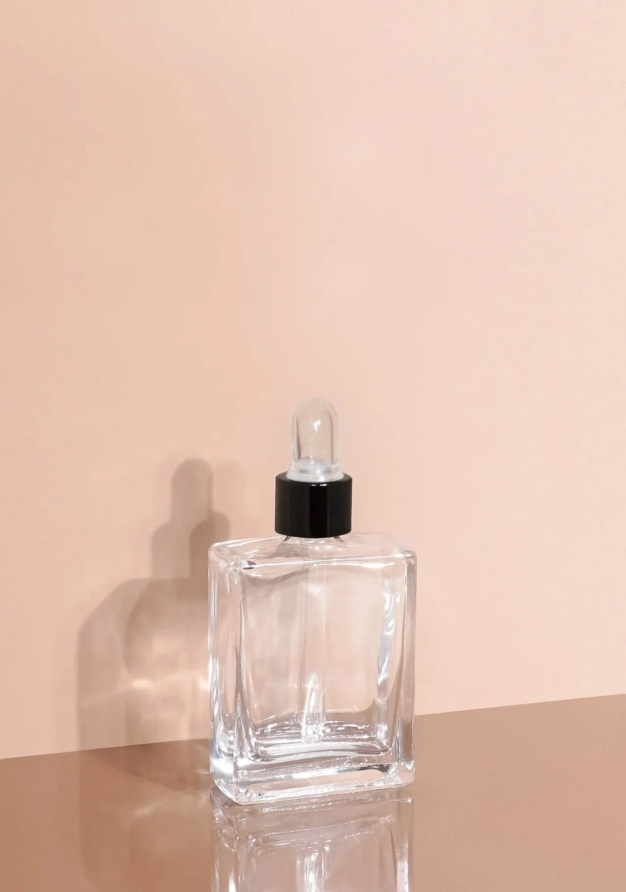 Lily Glass Bottle | Clear | Clear Rubber Dropper