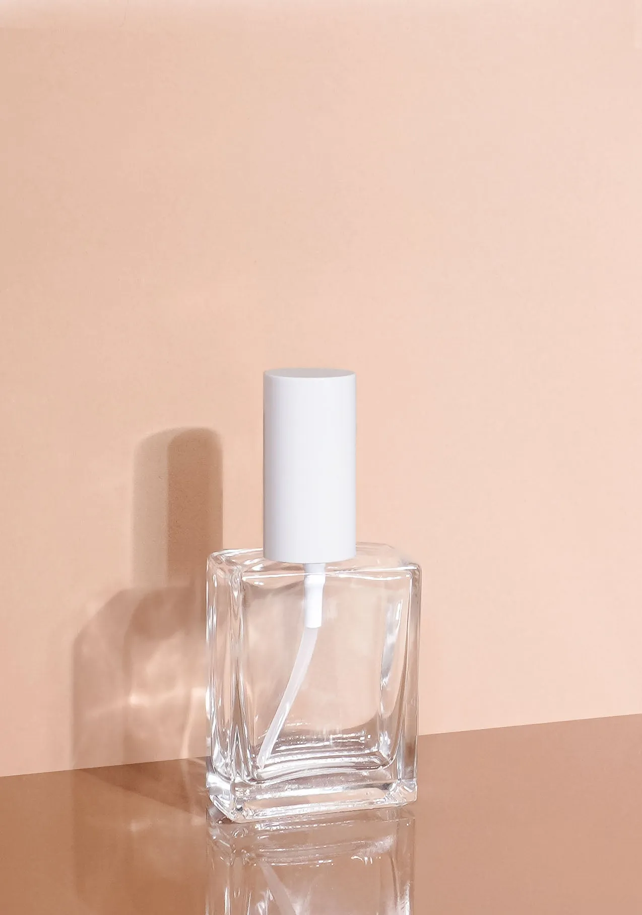 Lily Glass Bottle | Clear | Spray Cap