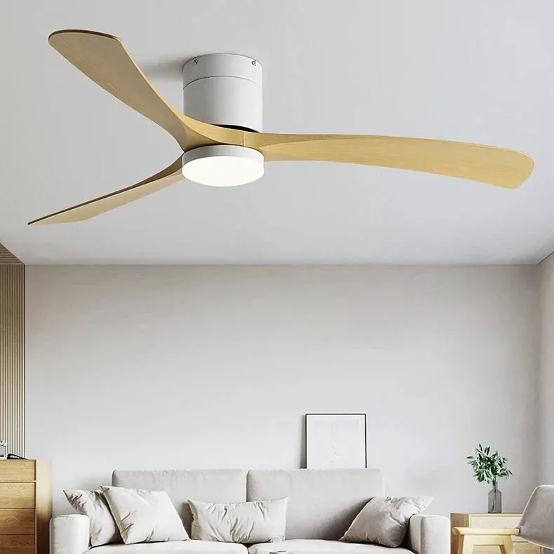 Lux Comfort Low Profile Ceiling Fan with Light