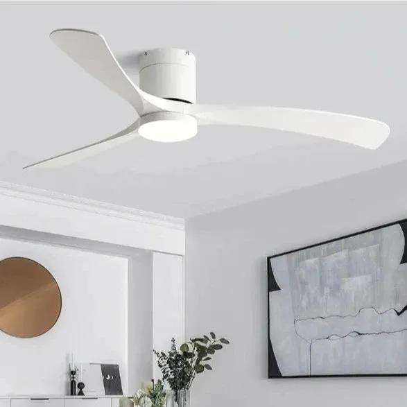 Lux Comfort Low Profile Ceiling Fan with Light