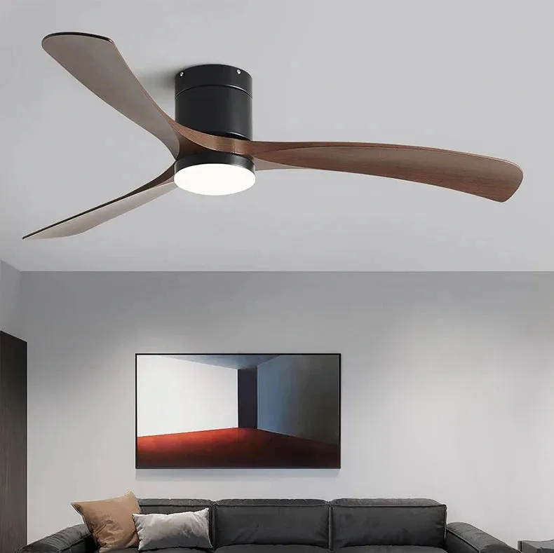 Lux Comfort Low Profile Ceiling Fan with Light