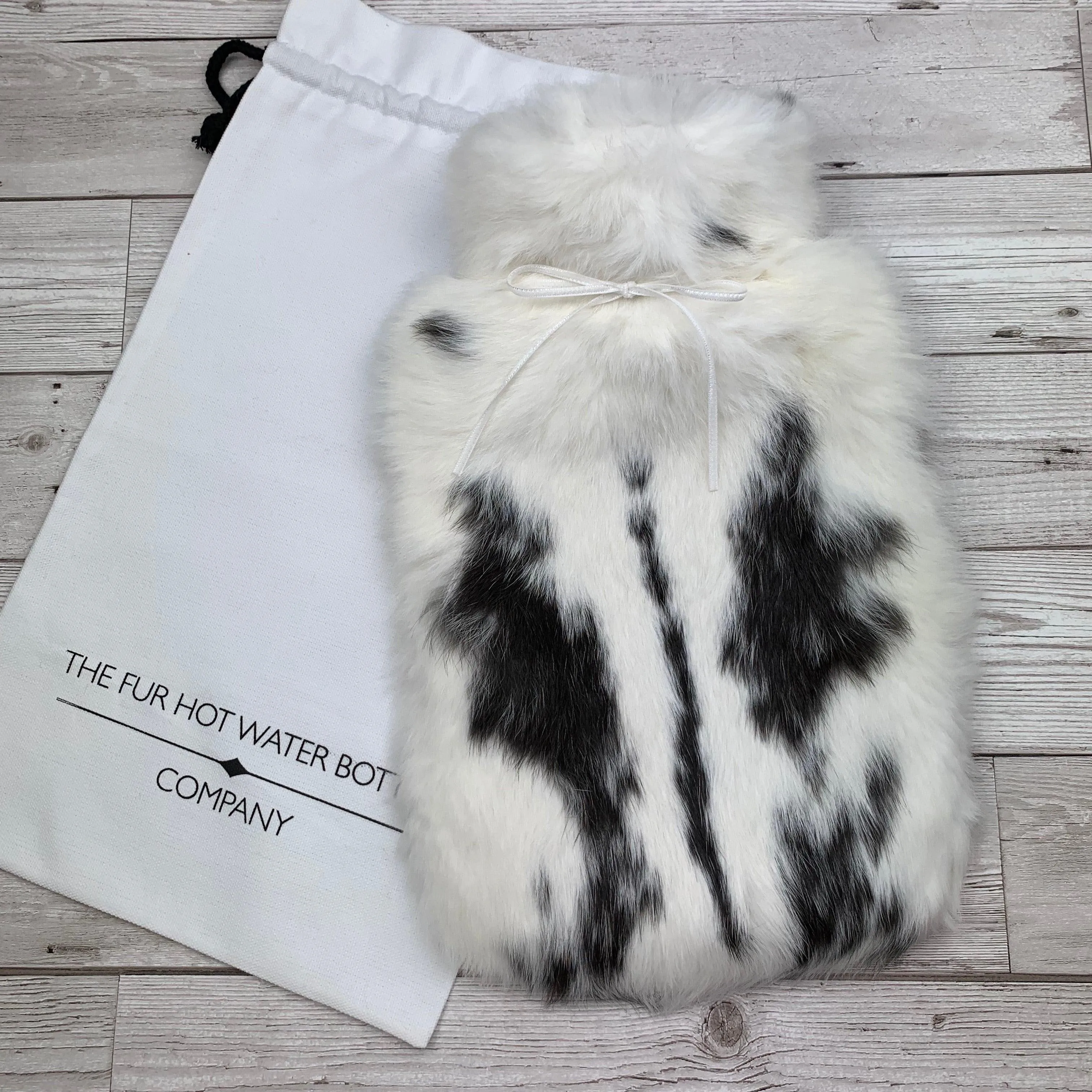 Luxury Rabbit Fur Hot Water Bottle | As warm as it is soft