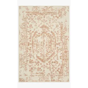 Magnolia Home Annie White/Rust Rug