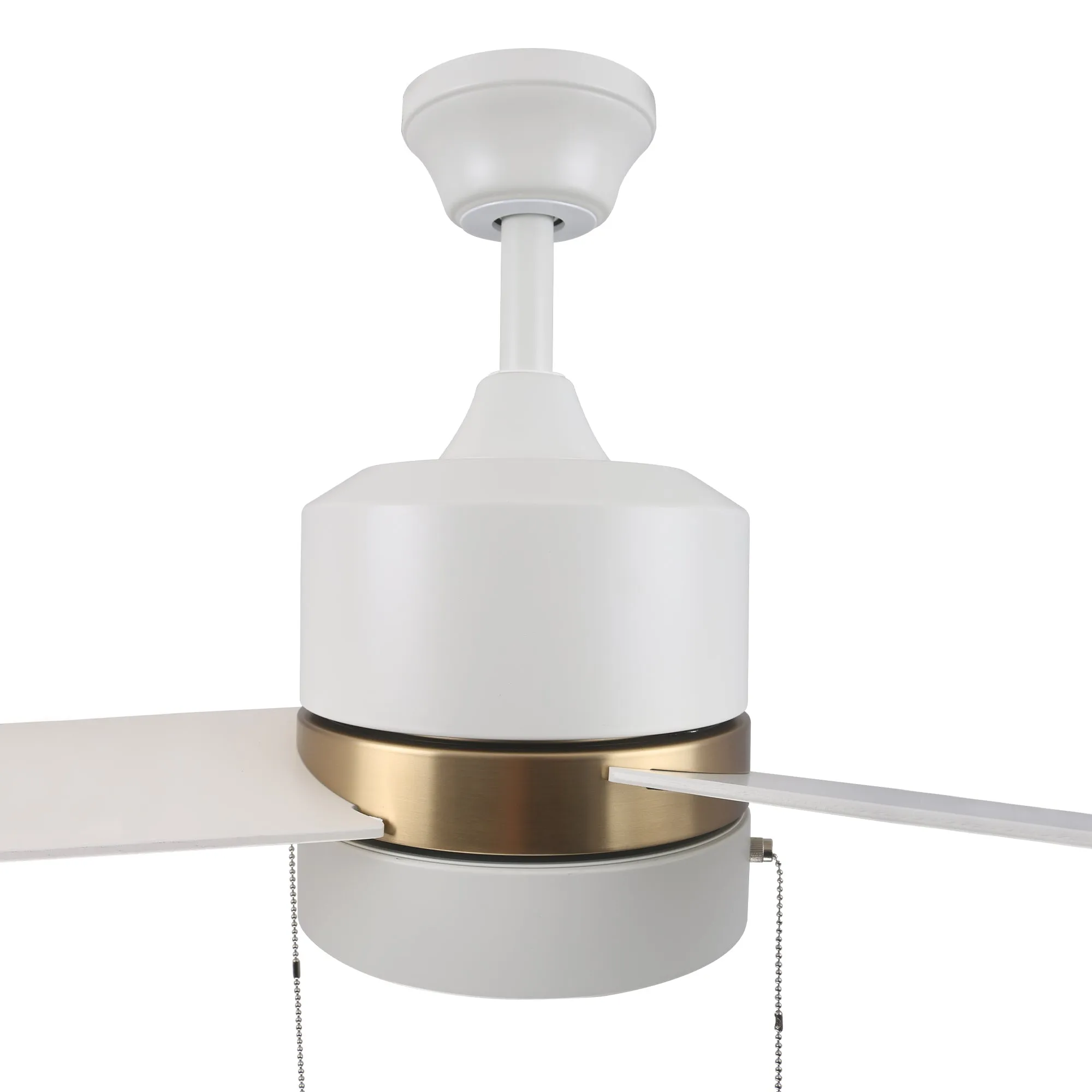 Marais Ceiling Fan with LED Light and Pull Chain 52 Inch