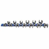 Martin Tools BC13KM 13 Piece Crowfoot Wrench Set, Metric, 3/8" Drive, 15 mm-27 mm (1 EA)