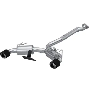 MBRP Dual Split 3" Catback Exhaust w/ Carbon Fiber Tips | 2023  Toyota Corolla