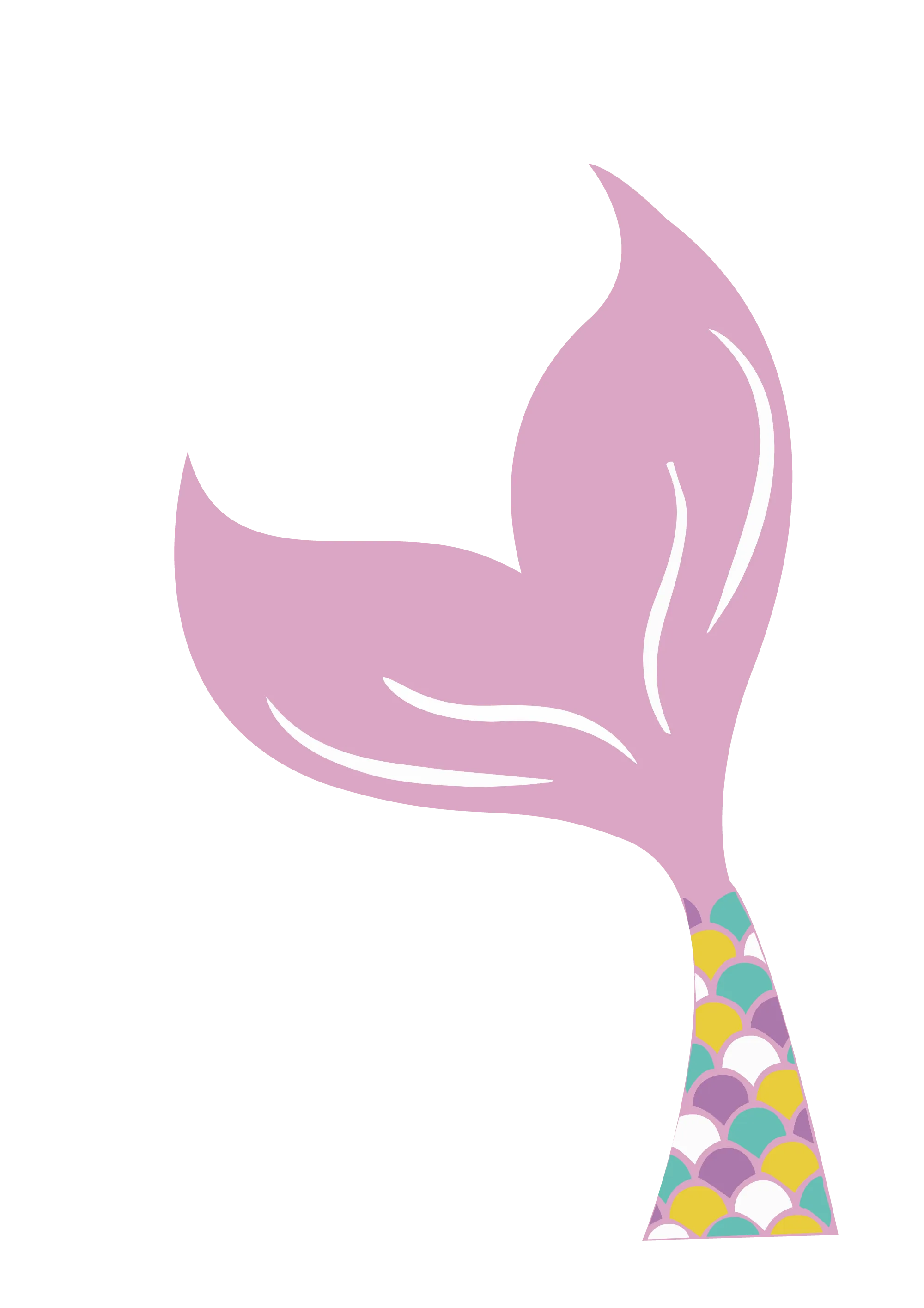 【MEMBER ONLY】HTVRONT Free SVG File for Download - Mermaid tail