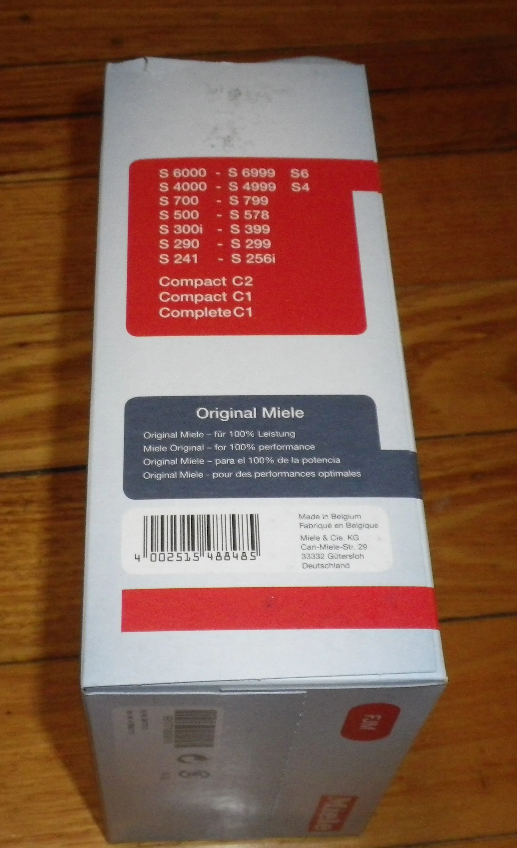 Miele Genuine HyClean High Filtration Synthetic Vacuum Cleaner Bags - Part # FJM