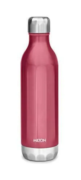 Milton Bliss 600 Thermosteel Water Bottle, 540 ml (Red)