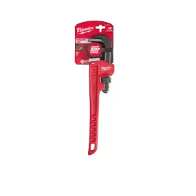 Milwaukee 2 in. Pipe Wrench 14 in. L Black/Red