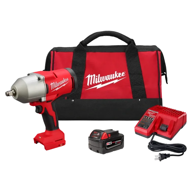 Milwaukee 2666-21B M18™ Brushless 1/2" High Torque Impact Wrench w/ Friction Ring Kit