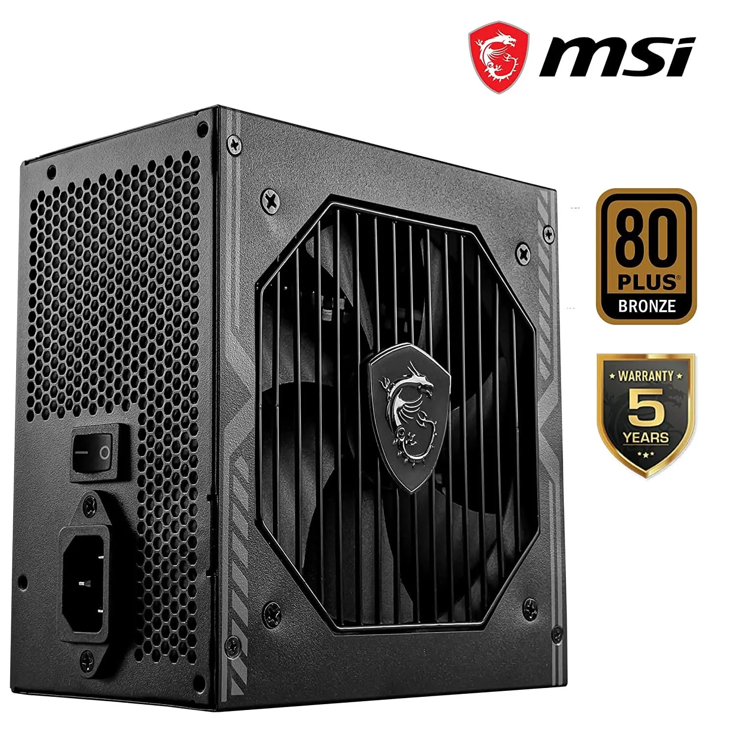 MSI 550W MAG A550BN 80 PLUS BRONZE NON MODULAR SMPS