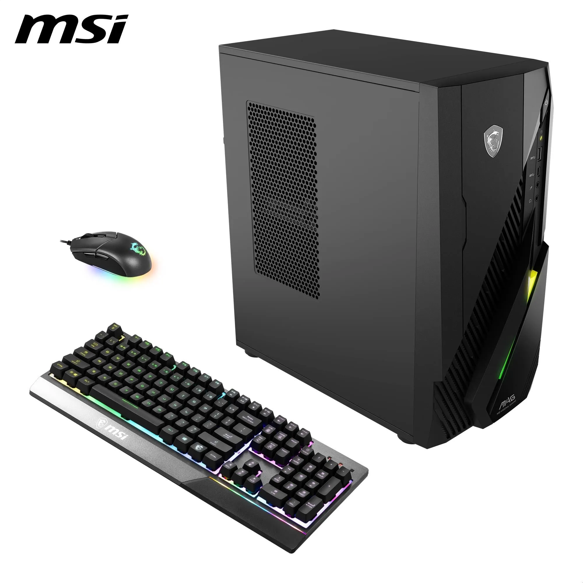 MSI MAG Infinite E1 14NTA5-005AU Gaming Desktop (14th Gen Intel i5)[GeForce RTX 3050]