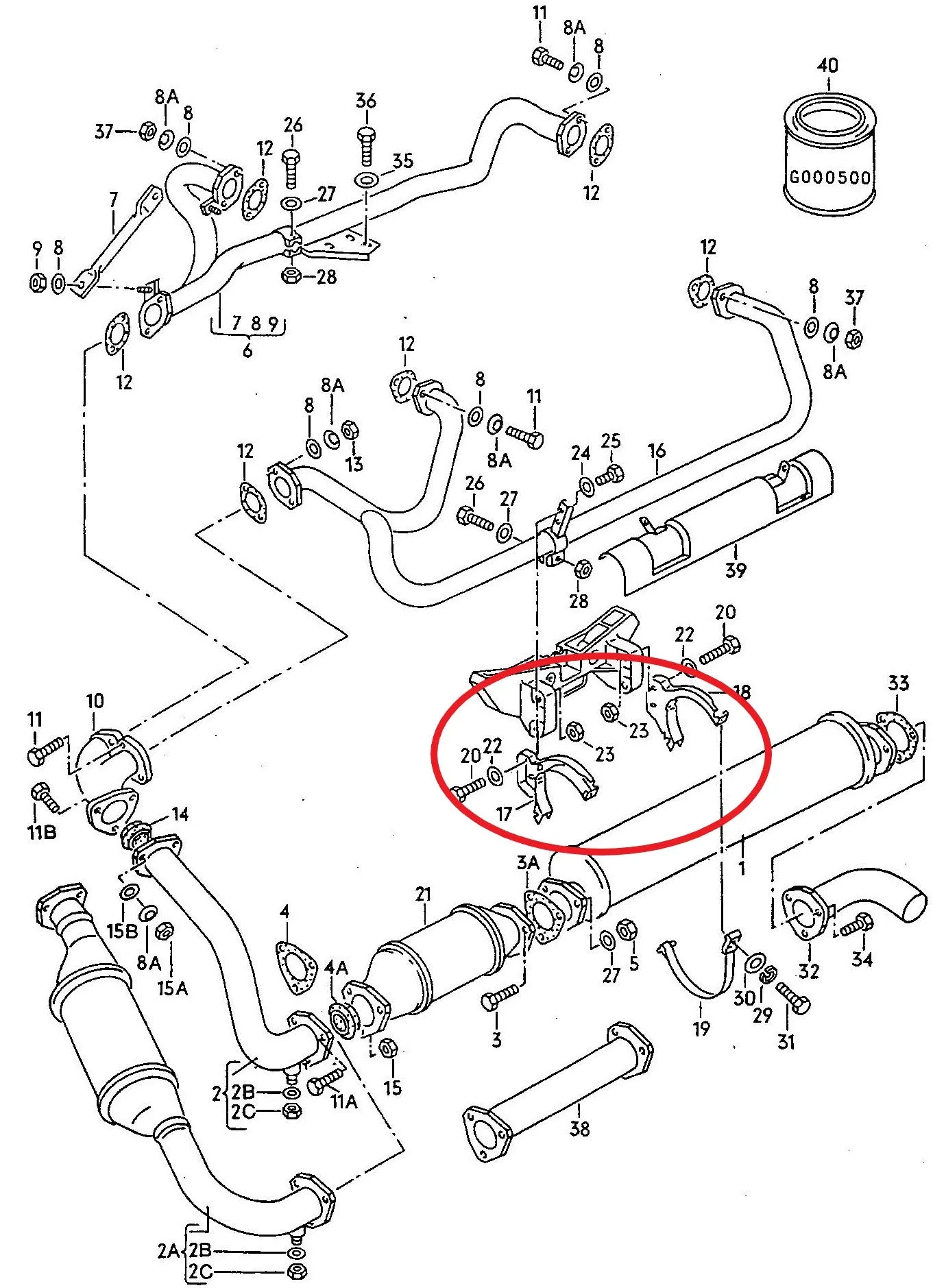 Muffler Bracket WBX