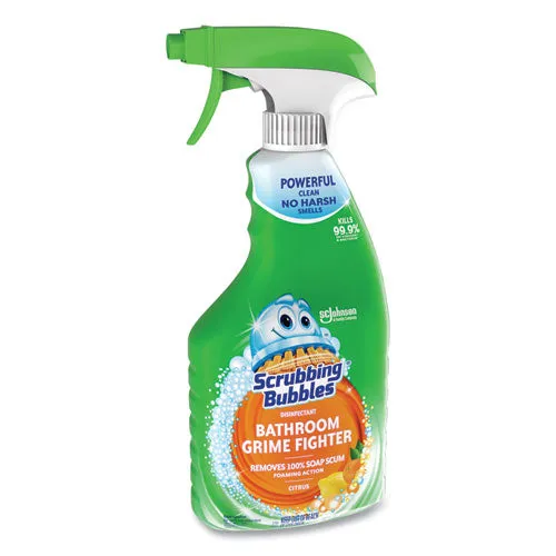 Multi Surface Bathroom Cleaner, Citrus Scent, 32 Oz Spray Bottle, 8/carton