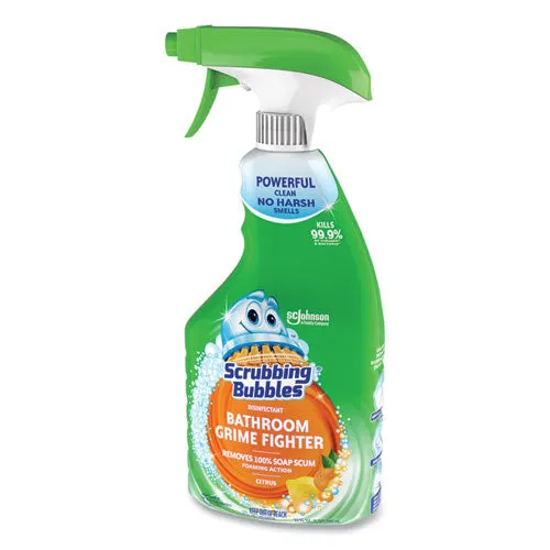 Multi Surface Bathroom Cleaner, Citrus Scent, 32 Oz Spray Bottle, 8/carton