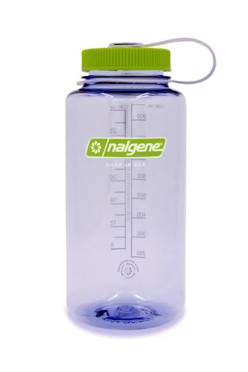 Nalgene Wide Mouth Tritan Plastic Water Bottle, 32 Ounce