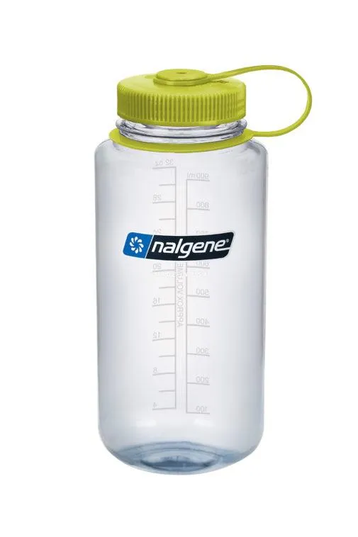 Nalgene Wide Mouth Tritan Plastic Water Bottle, 32 Ounce