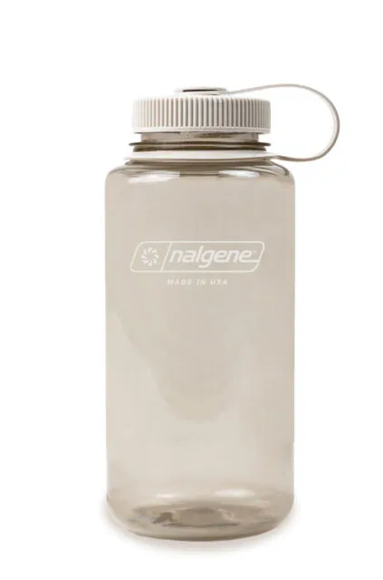 Nalgene Wide Mouth Tritan Plastic Water Bottle, 32 Ounce