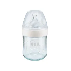 Nature Sense Glass Baby Bottle - 120ml - White