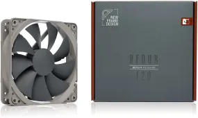 Noctua NF-P12 redux-900 Low Noise Fan, Ultra Quiet Silent Fan, 3-Pin, 900 RPM (120mm, Grey)