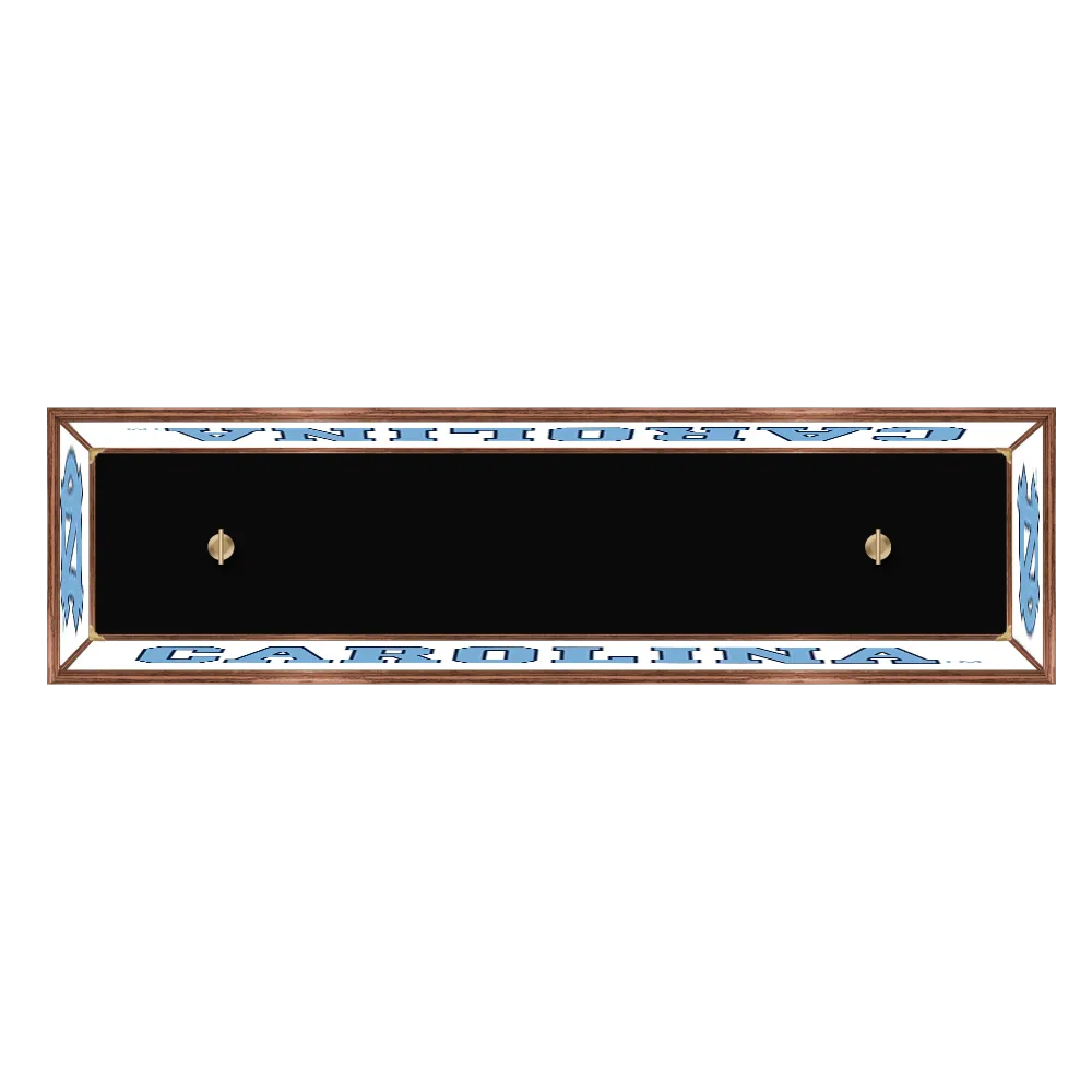 North Carolina Tar Heels: Premium Wood Pool Table Light White