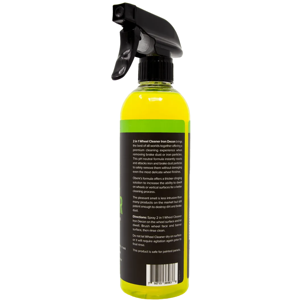 OBERK | 2-in-1 Wheel Cleaner