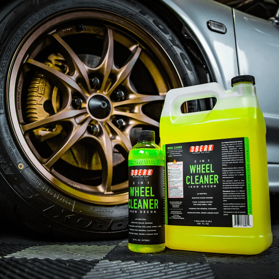 OBERK | 2-in-1 Wheel Cleaner