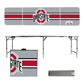 Ohio State 8' Folding Tailgate Table