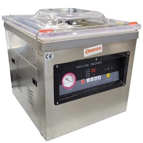 Omega DZ-400S Chamber Vacuum Double Sealing/Packaging Machine