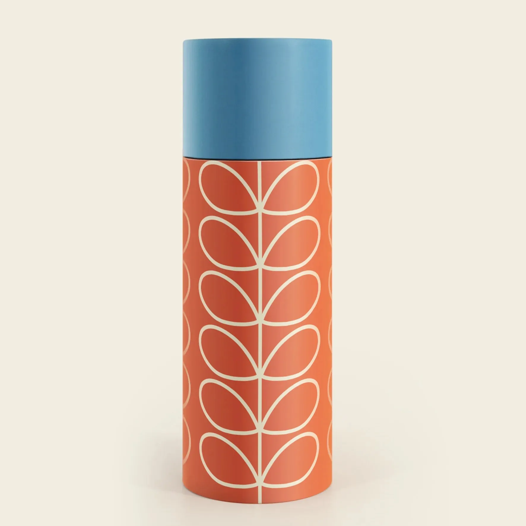 Orla Kiely Linear Stem Stainless Steel Water Bottle