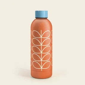 Orla Kiely Linear Stem Stainless Steel Water Bottle