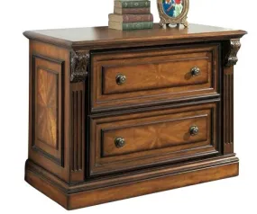 Parker House Huntington Two Drawer Lateral File in Vintage Pecan