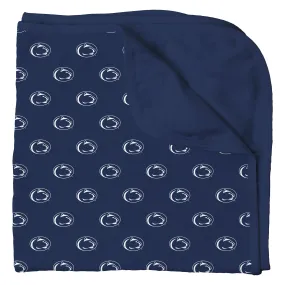 Penn State All Over Print Logo Blanket