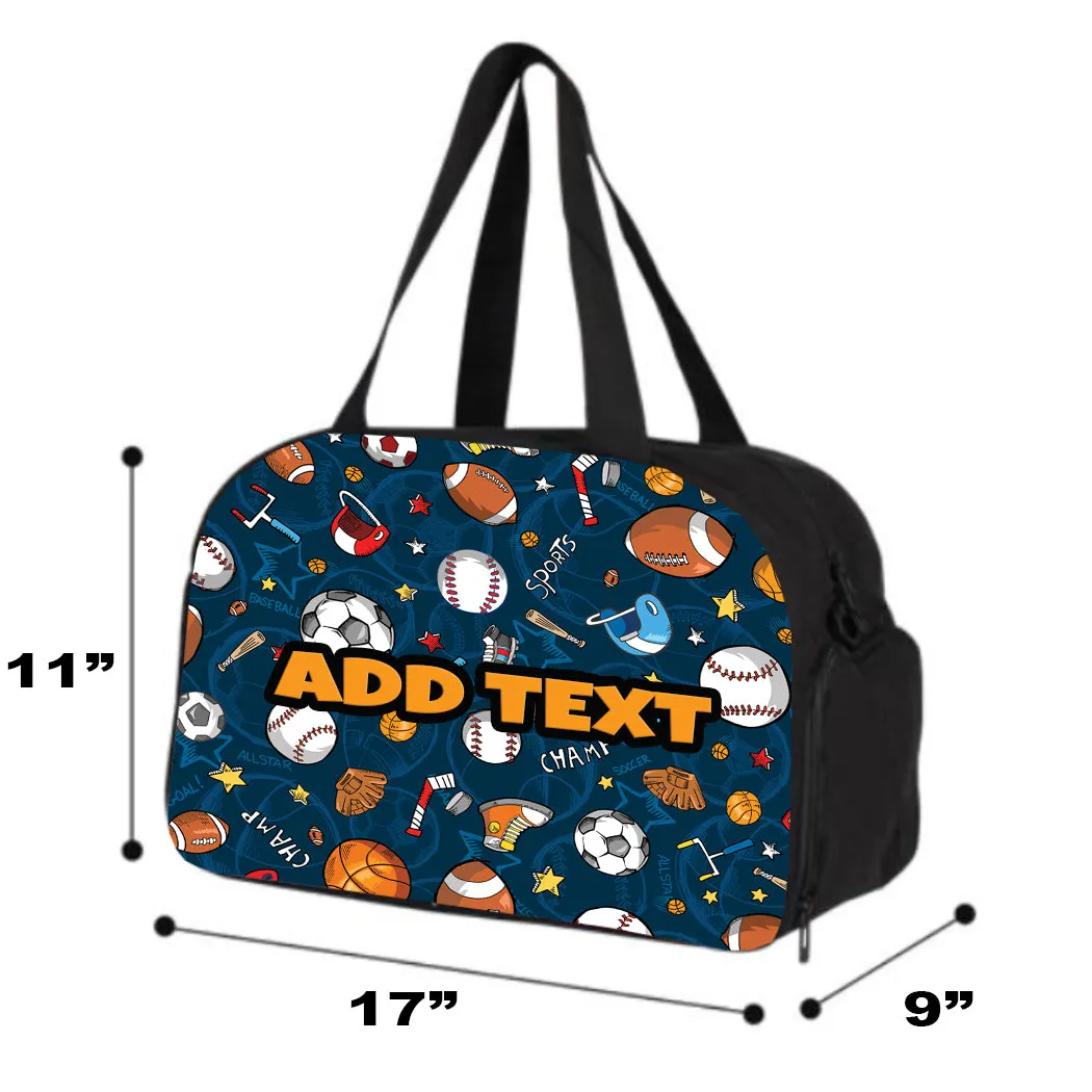 Personalized Backpacks, Lunch Bags, Duffel Bags, or Water Bottles with Full-Color - All-Star Sports