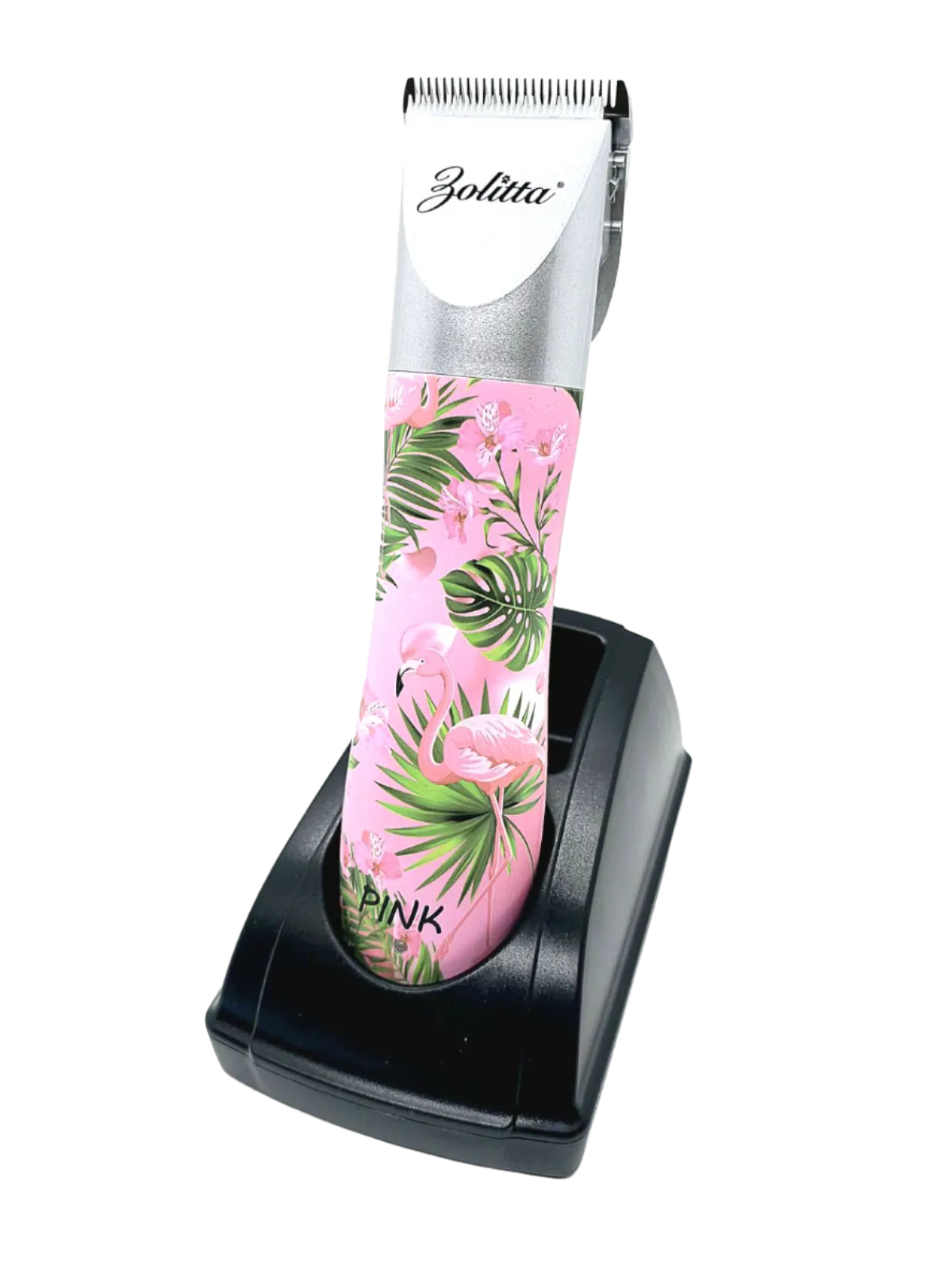 Pink Lithium-Ion 5-in-1 Cordless Clipper by Zolitta