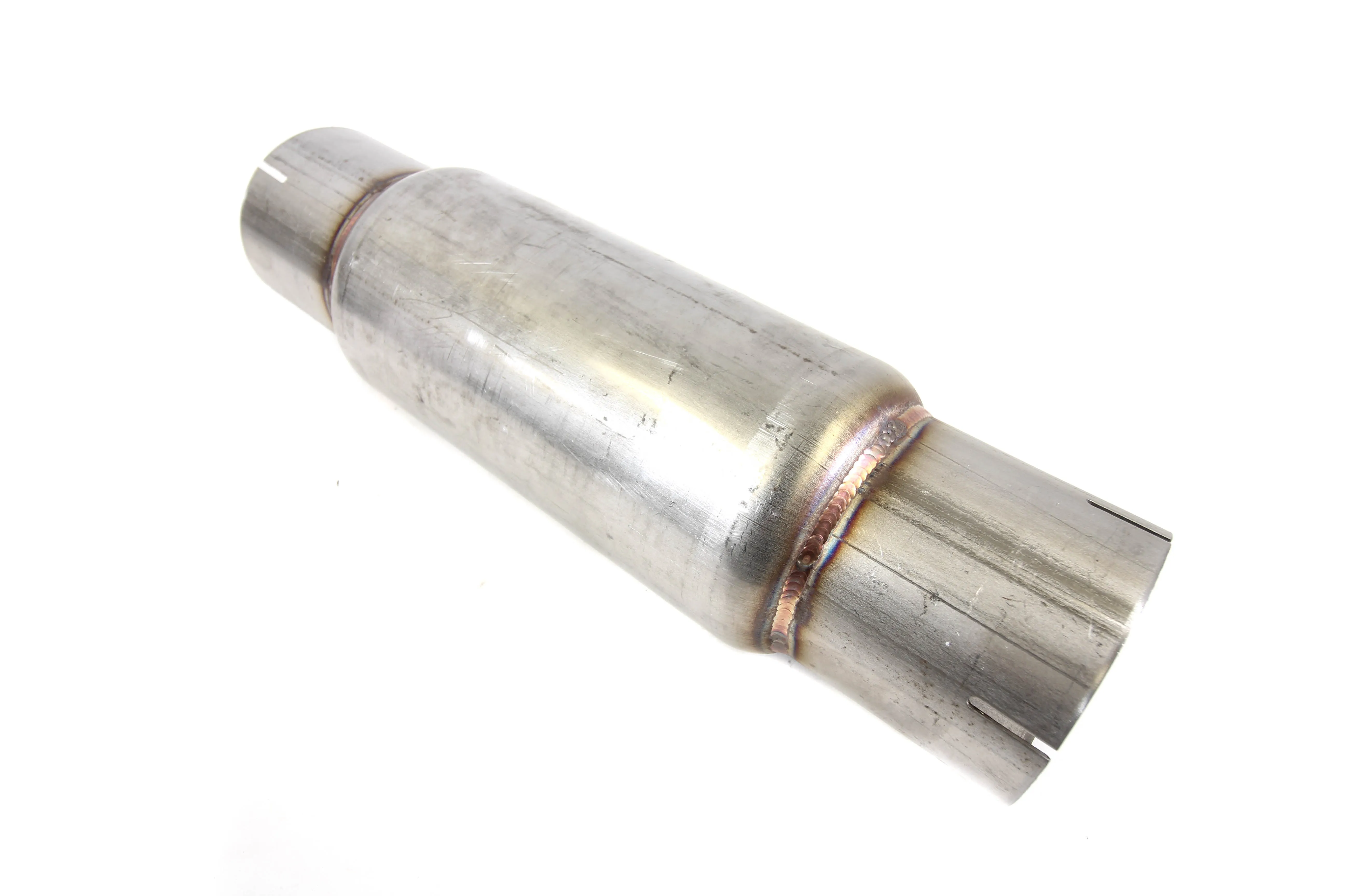 PLM Twister Race Diesel 4" Muffler Resonator - Stainless Steel