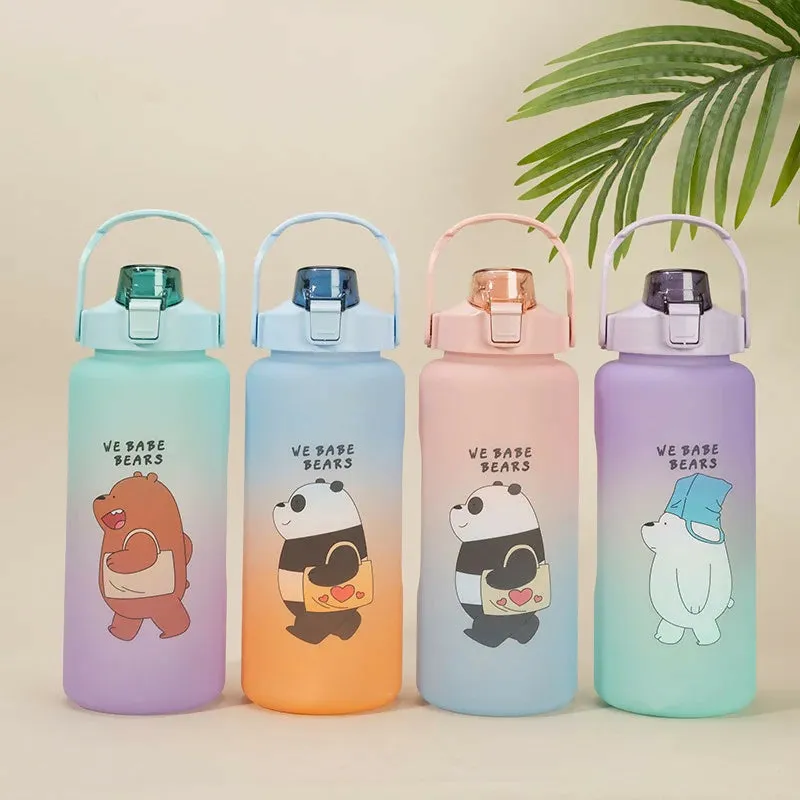 Premium We Babe Bears Water Bottle(Sky Blue)5461- 2 Liters