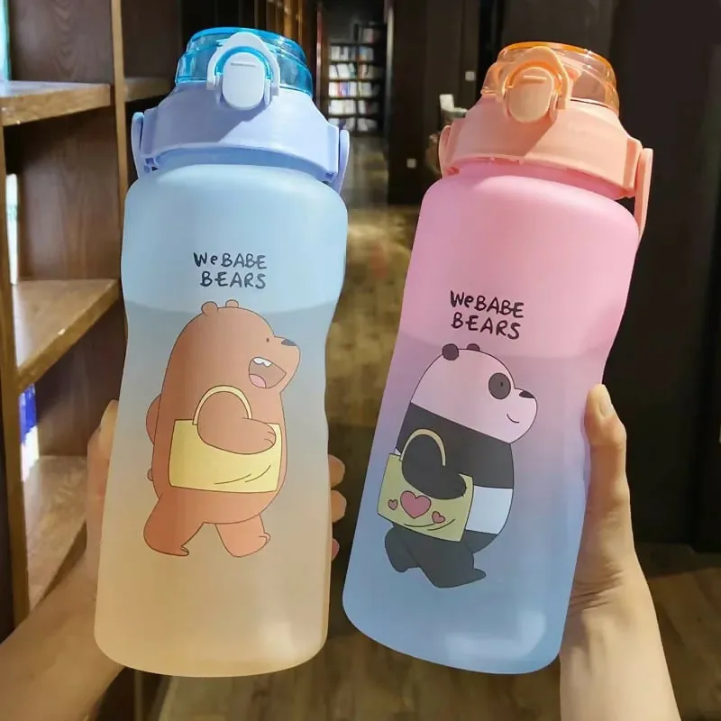 Premium We Babe Bears Water Bottle(Sky Blue)5461- 2 Liters