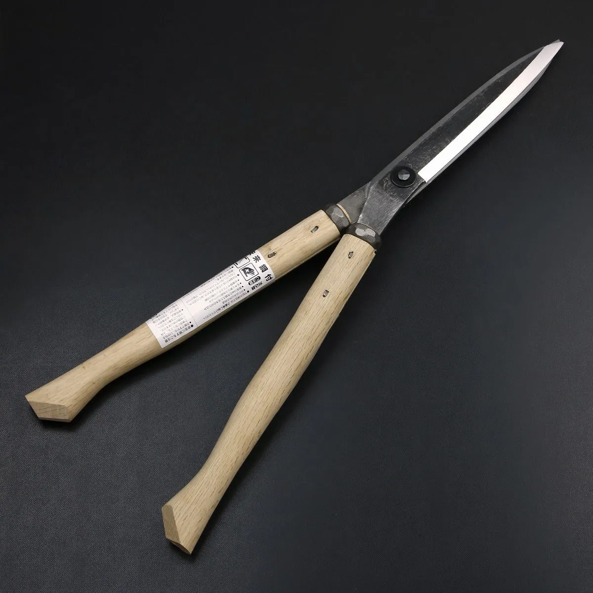 "SAHO" Hedge/Gardening Clippers, Shirogami Steel Blade with Leather Case