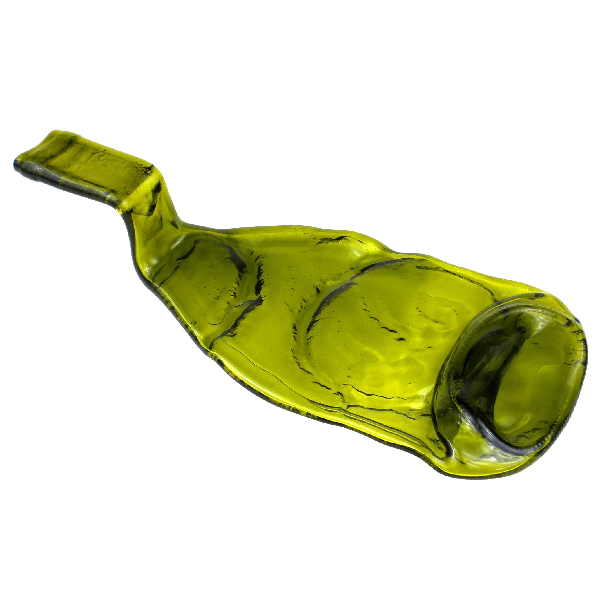 Recycled Green Glass Bottle Tray Tili Glass