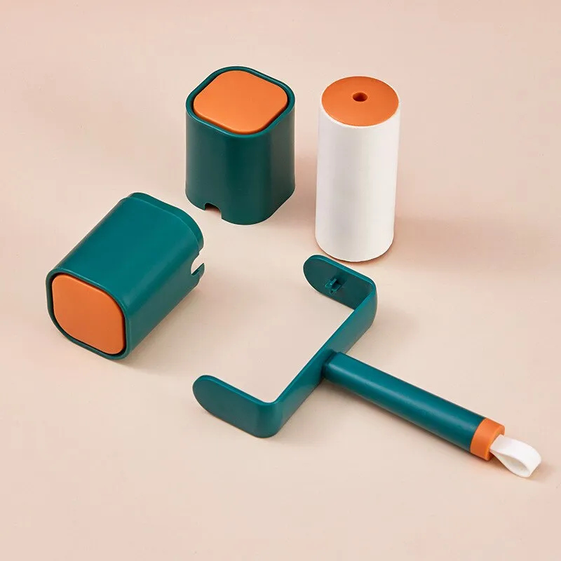 Replaceable Sticky Paper Hair Lint Remover