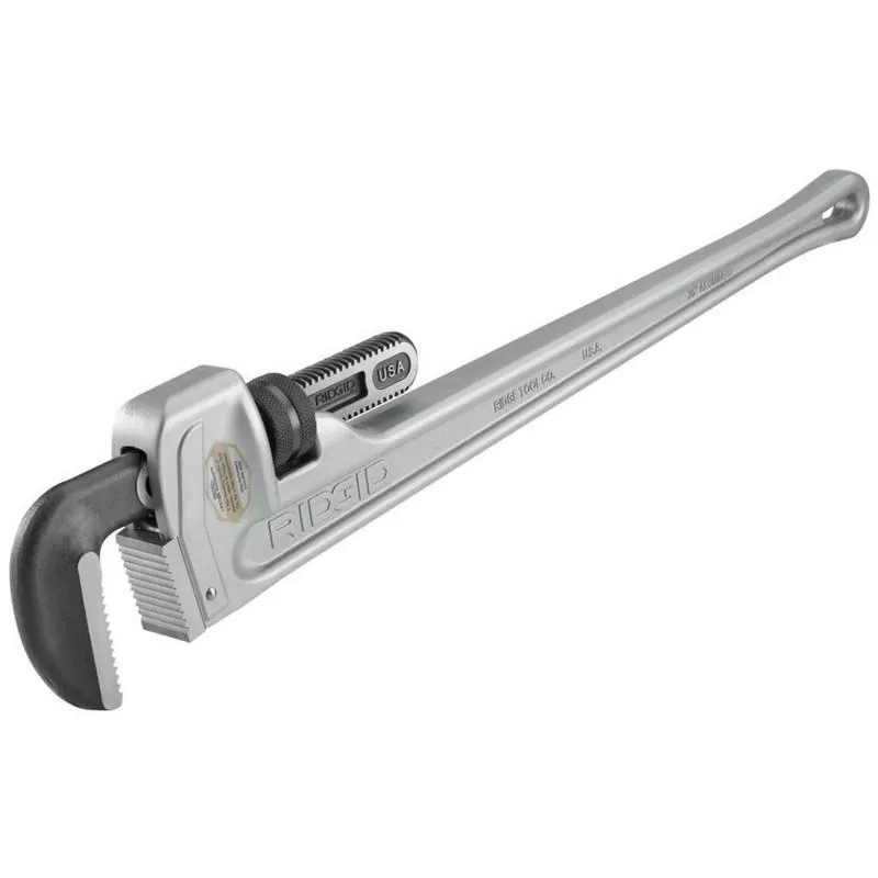 Ridgid Aluminum Straight Pipe Wrenches - Available in a variety of sizes