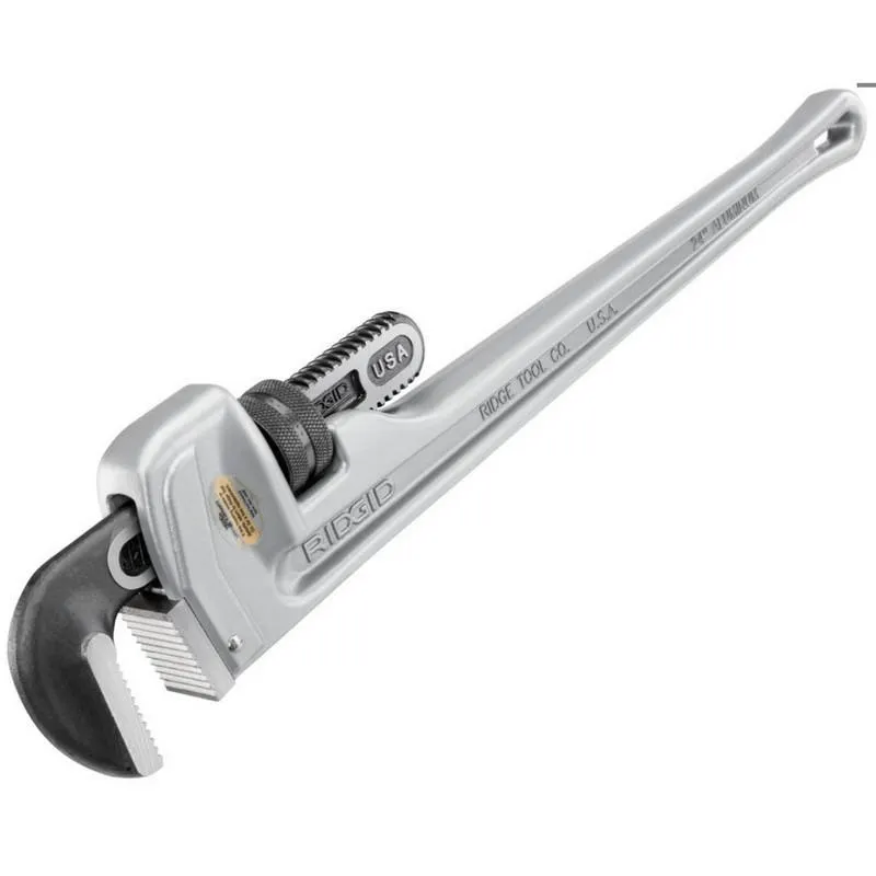 Ridgid Aluminum Straight Pipe Wrenches - Available in a variety of sizes