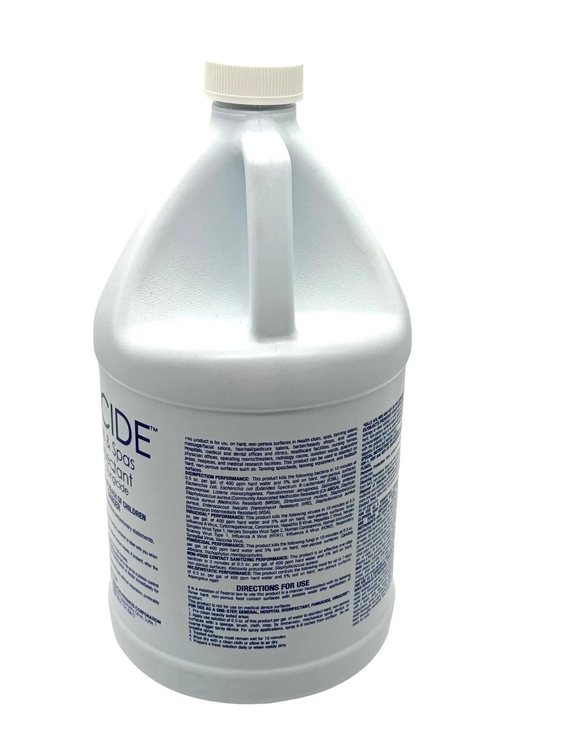 Sanitizer Lucas Cide Disinfectant Blue Concentrate 1 Gallon