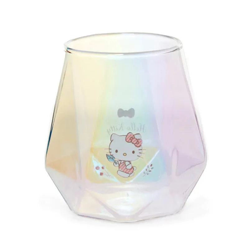 Sanrio Characters Iridescent Glass Cup