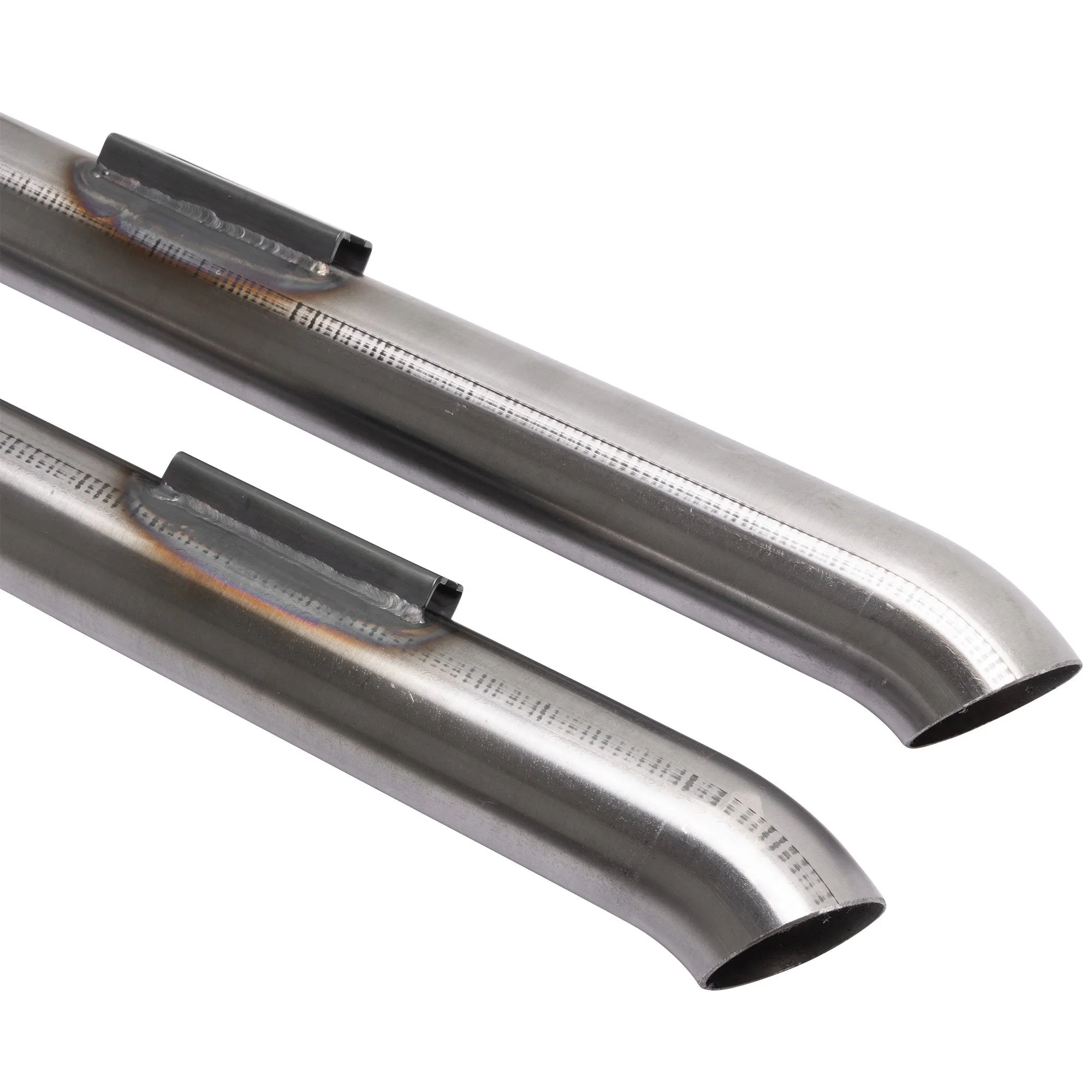 Shotgun Exhaust Pipes 1990-2003 Harley-Davidson Sportster XL - Raw Steel