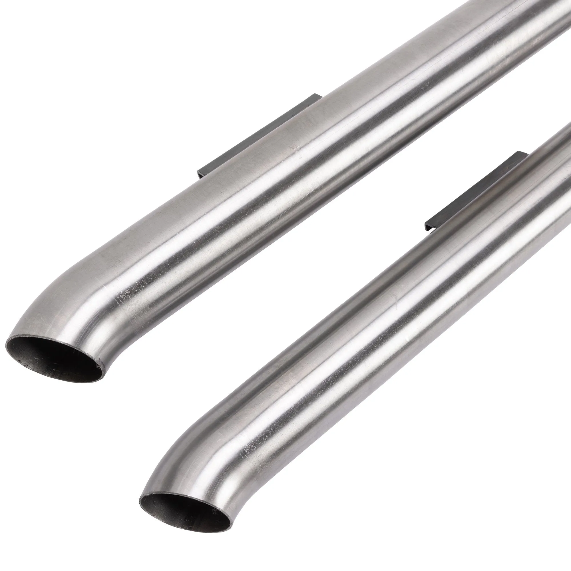 Shotgun Exhaust Pipes 1990-2003 Harley-Davidson Sportster XL - Raw Steel