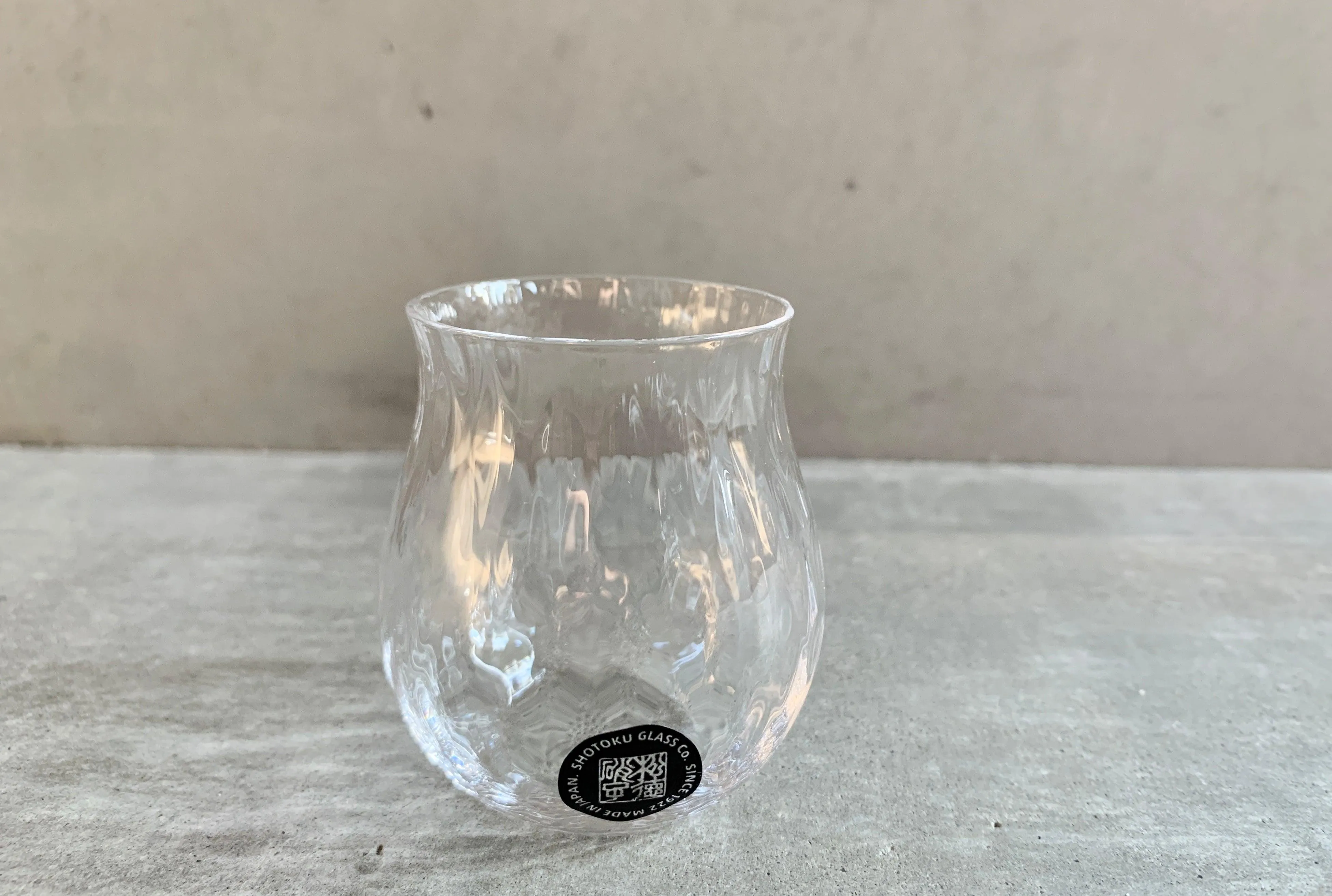 Shotoku Glass Shuki Choko 04 (Tulip shape)