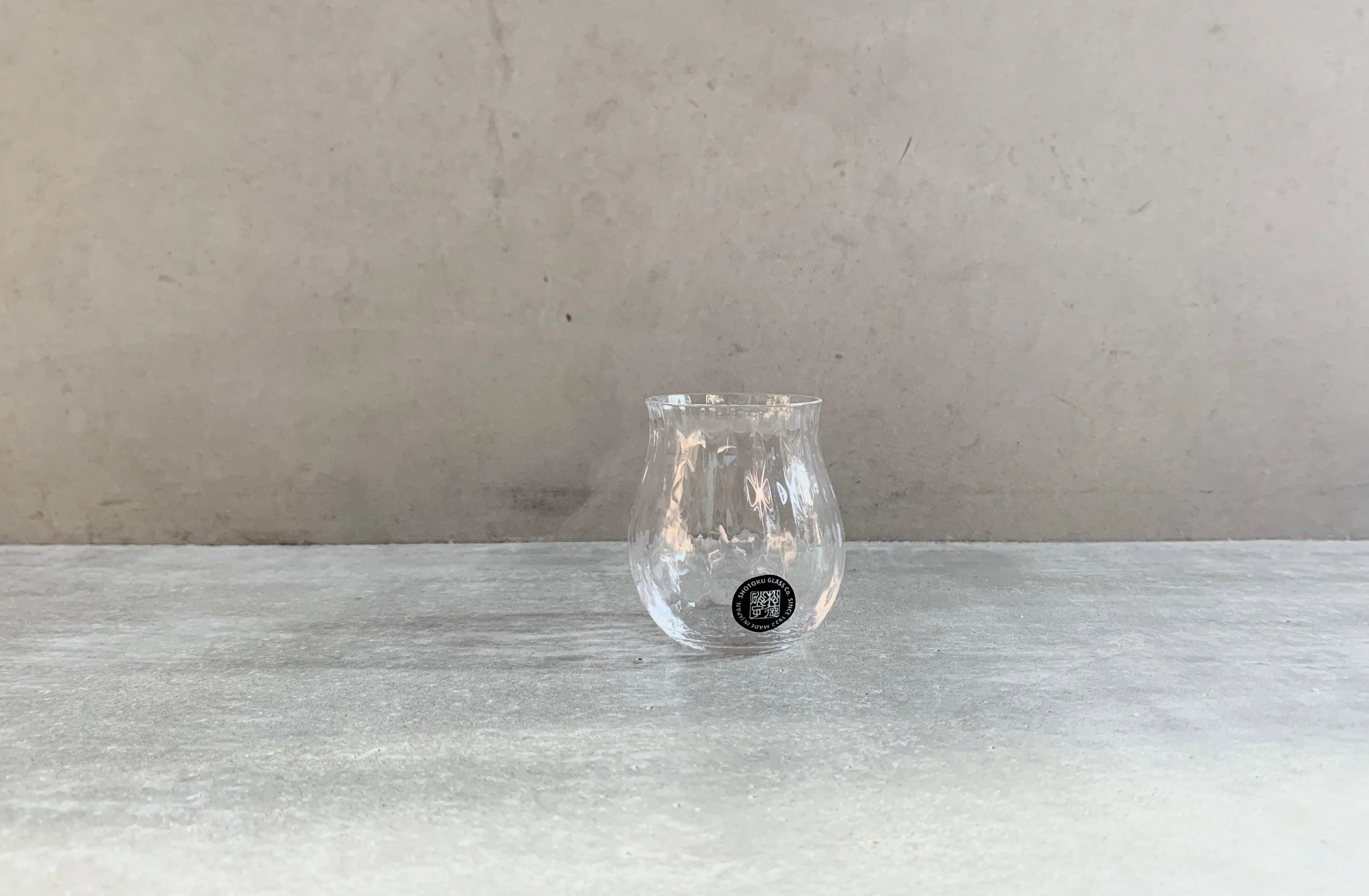 Shotoku Glass Shuki Choko 04 (Tulip shape)